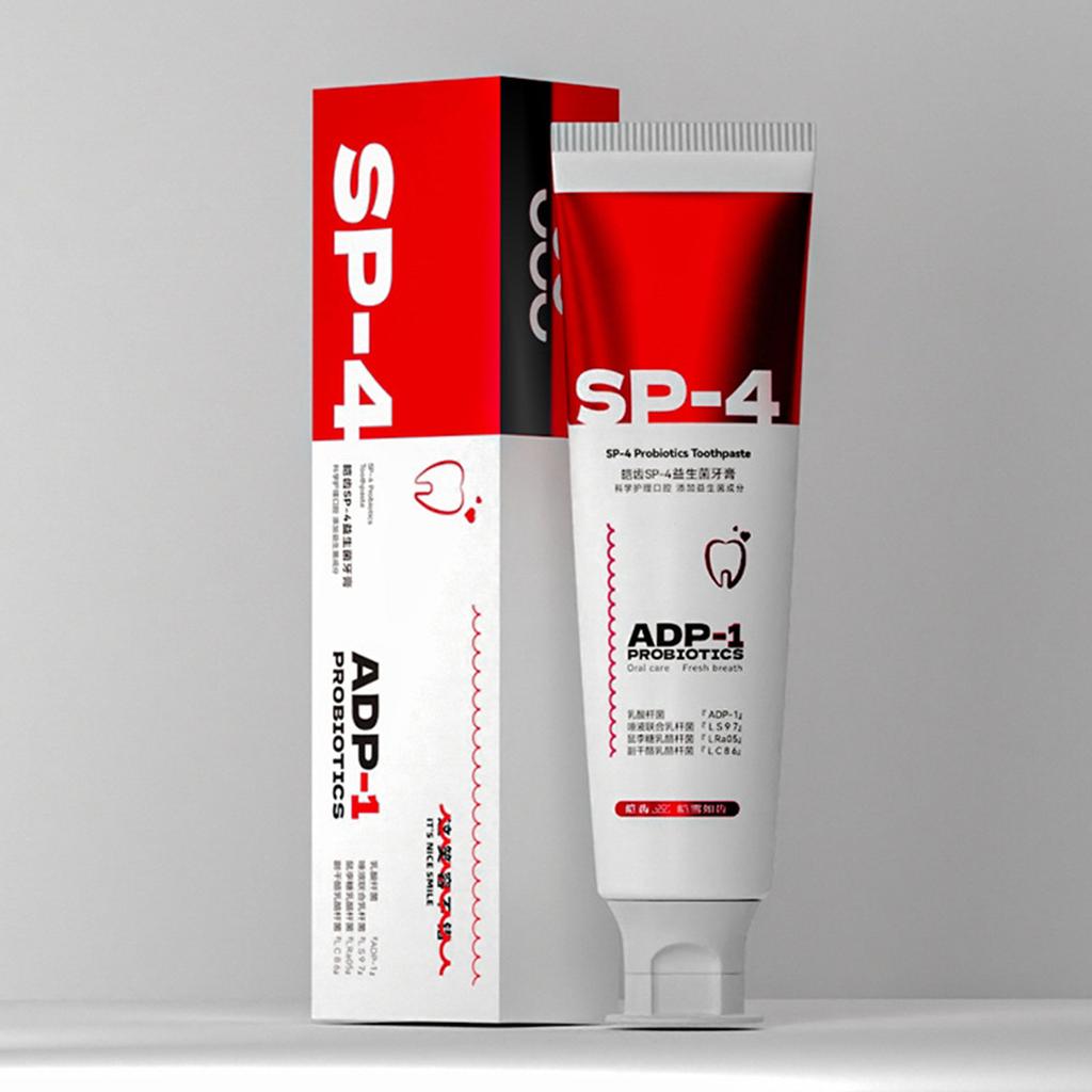 SP-4 Toothpaste 120g Sp-4 Probiotic Toothpaste SP-4 Whitening Toothpaste Fresh Breath Toothpaste Toothpaste Stain Removal Complete Tooth Care