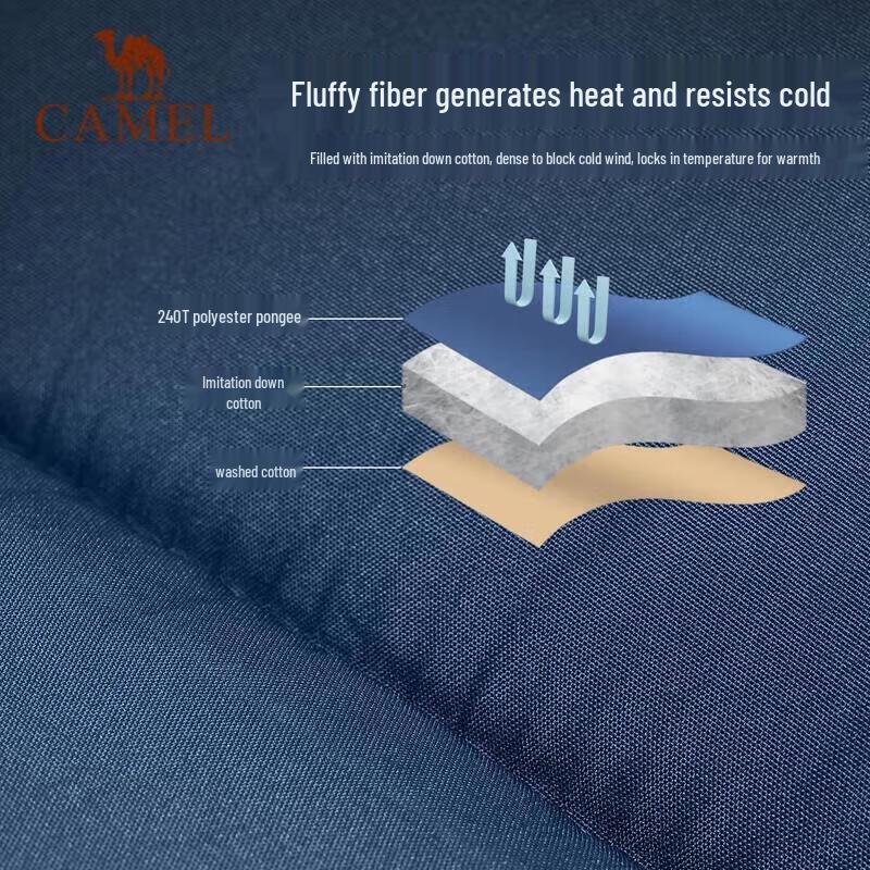 CAMEL Winter Warm Envelope Sleeping Bag