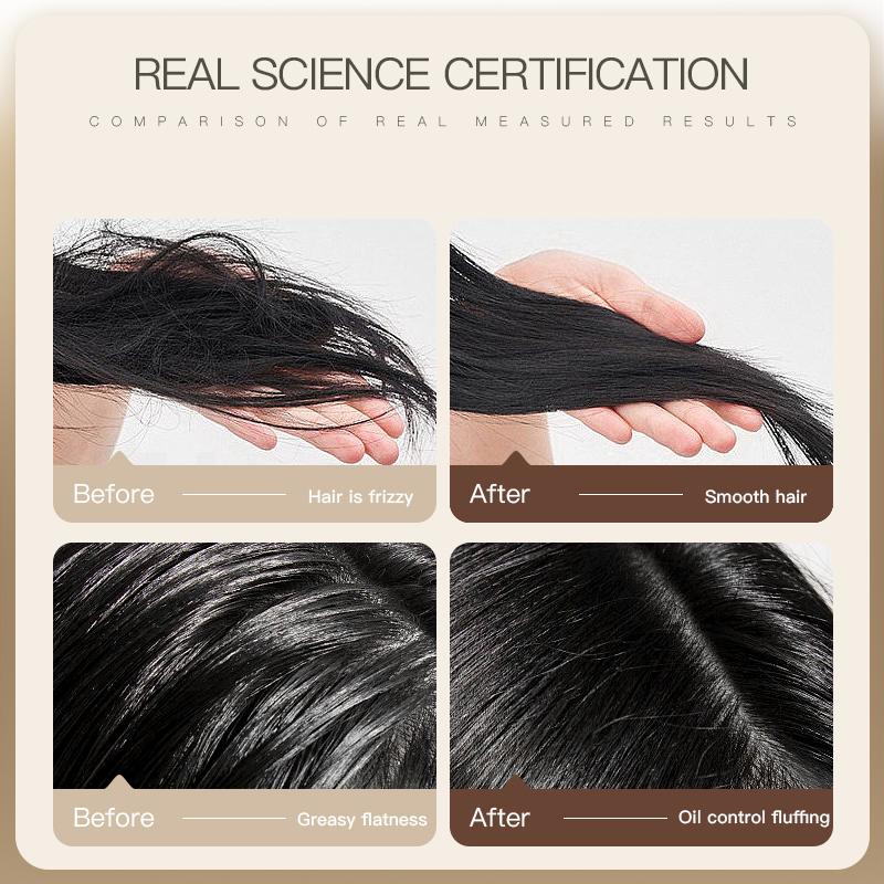 Champú con aceite de ginseng natural americano de 450 ml (15,22 onzas líquidas), mejora el folículo capilar, nutrición elástica, enzima trehalosa y solución para el cuidado capilar.