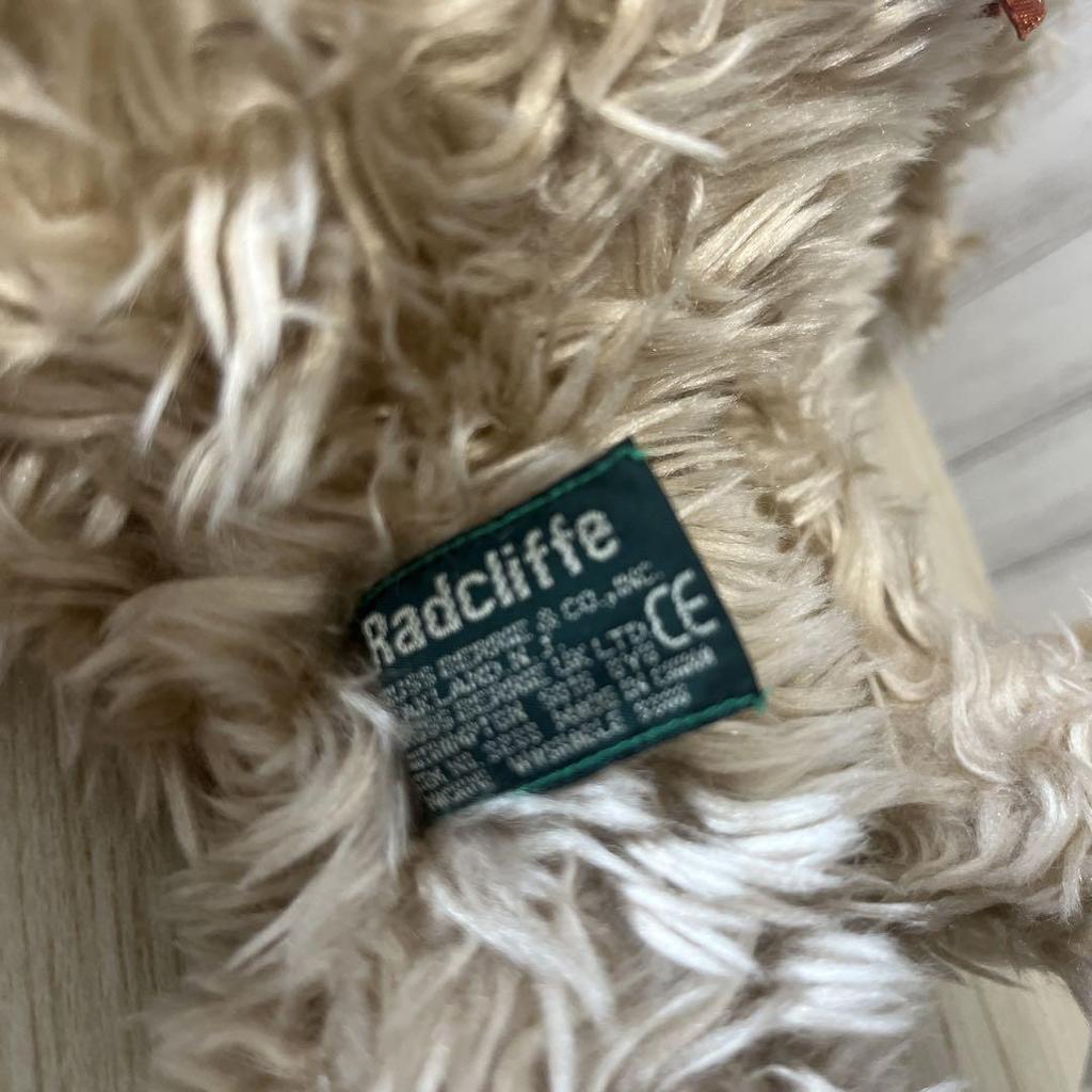 [BEGAGNAD] Retro Vintage Russ Radcliffe Nalle Plyschleksak