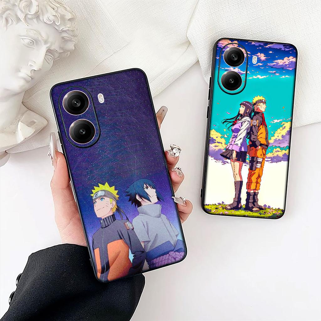 Hinata Hyuga Narutos Uchiha Sasuke Cover for Motorola Moto G86 G14 G35 G34 G45 G55 G67 G75 G85 G24 G15 G54 G57 Power Phone Case