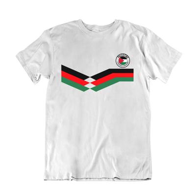 PALÄSTINA PROTEST Top Herren T-Shirt Retro Streifen Freiheit Palästinensischer Frieden