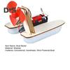 1 Set DIY Wind Powered Boat Model Kit Handmade Wooden Puzzle Hovership Building Crafts Kids STEM Educational Physics Science Experiment Toy