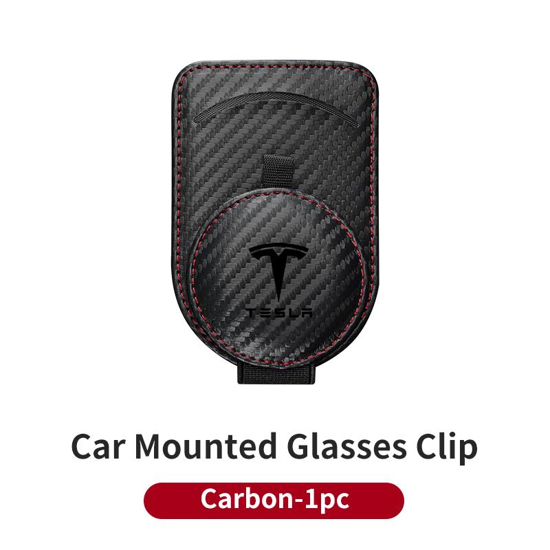 

Car Valve Glasses Holder Sunglasses Clip Accessories Interior For Tesla Model 3 Model S Model X Model Y Roadster