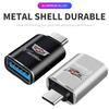 Car Type-C To USB-A Interface Mini Converter Charging Adapter For Cadillac Logo Escalade CTS ATS SRX XTS XT5 STS CT5 CT6 BLS XLR