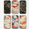 Сприятливі хмари Море хмар Чохол для телефону для IPhone 17 Air 16 15 14 13 Pro Max 11 12 Чорний силіконовий чохол