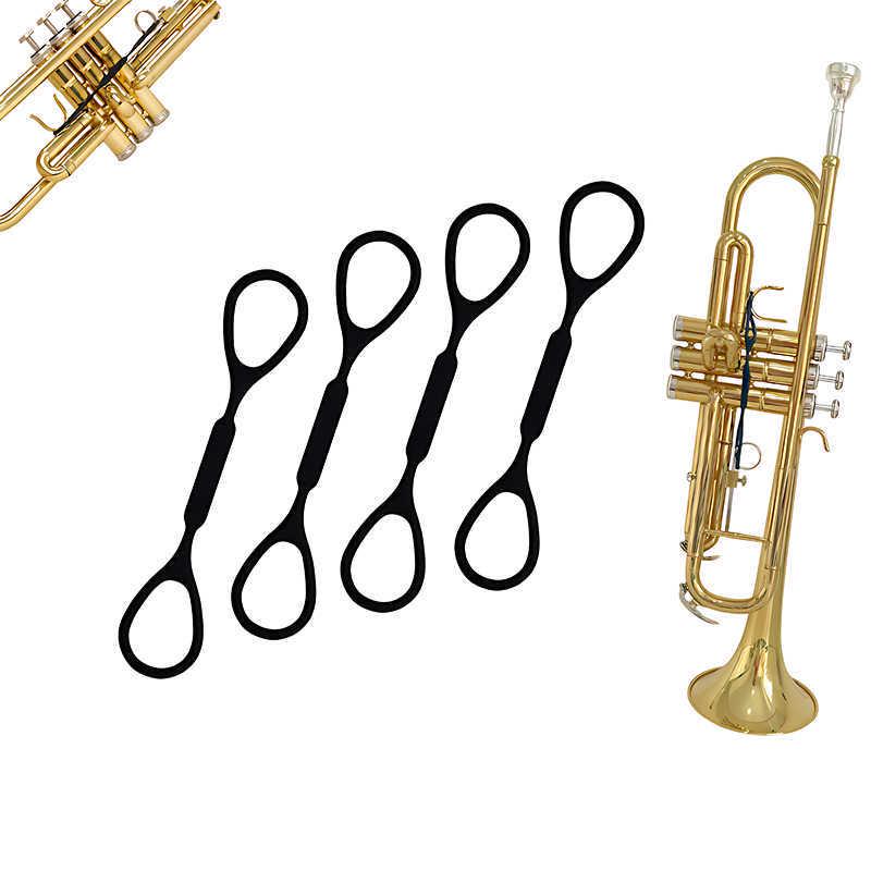 Silicone Non-Slip Trumpet Tuning Ring with Anti-Lost Leather Case