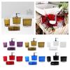 4 Pieces Soap Dispenser Portable Toothbrush Holder Bathroom Accessories Set Bathroom Organizer for Vanity Hotel Bathroom Decor