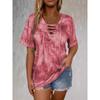 BITCED Women's Fashion Casual Short Sleeve V Neck Blouses & Shirts