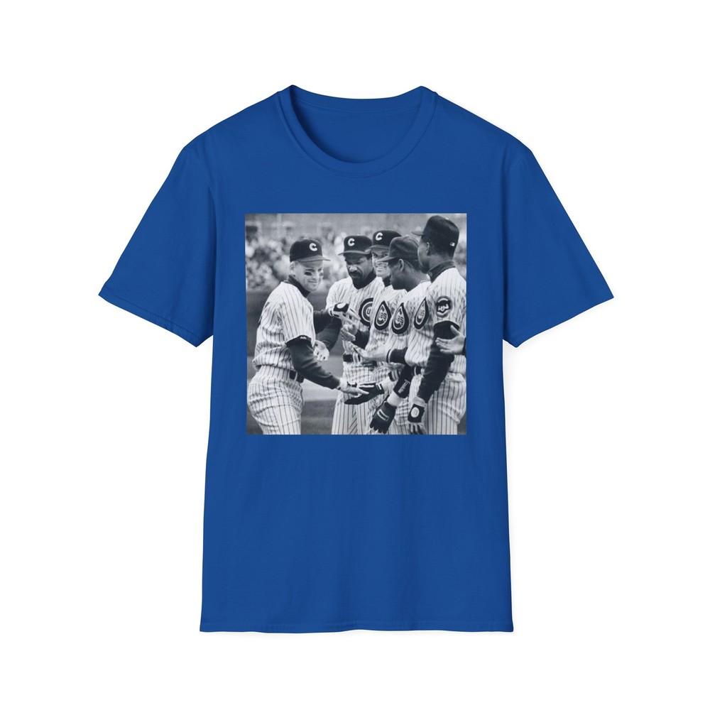Chicago Cubs opening Day 1992 Wrigley Sandberg, Sosa, Grace, Dawson, T-Shirt Unisex T-Shirt XXL