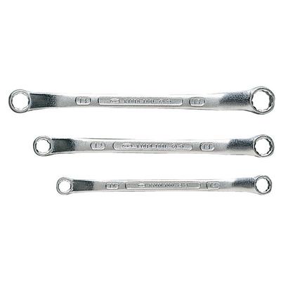 Kyoto Tool 45 Degree Long Open End Wrench Set M253 (KTC) (3-Piece Set)