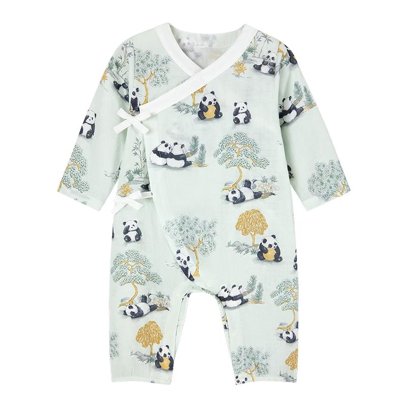 

Purcotton Newborn Baby Pure Cotton Antibacterial Romper 59