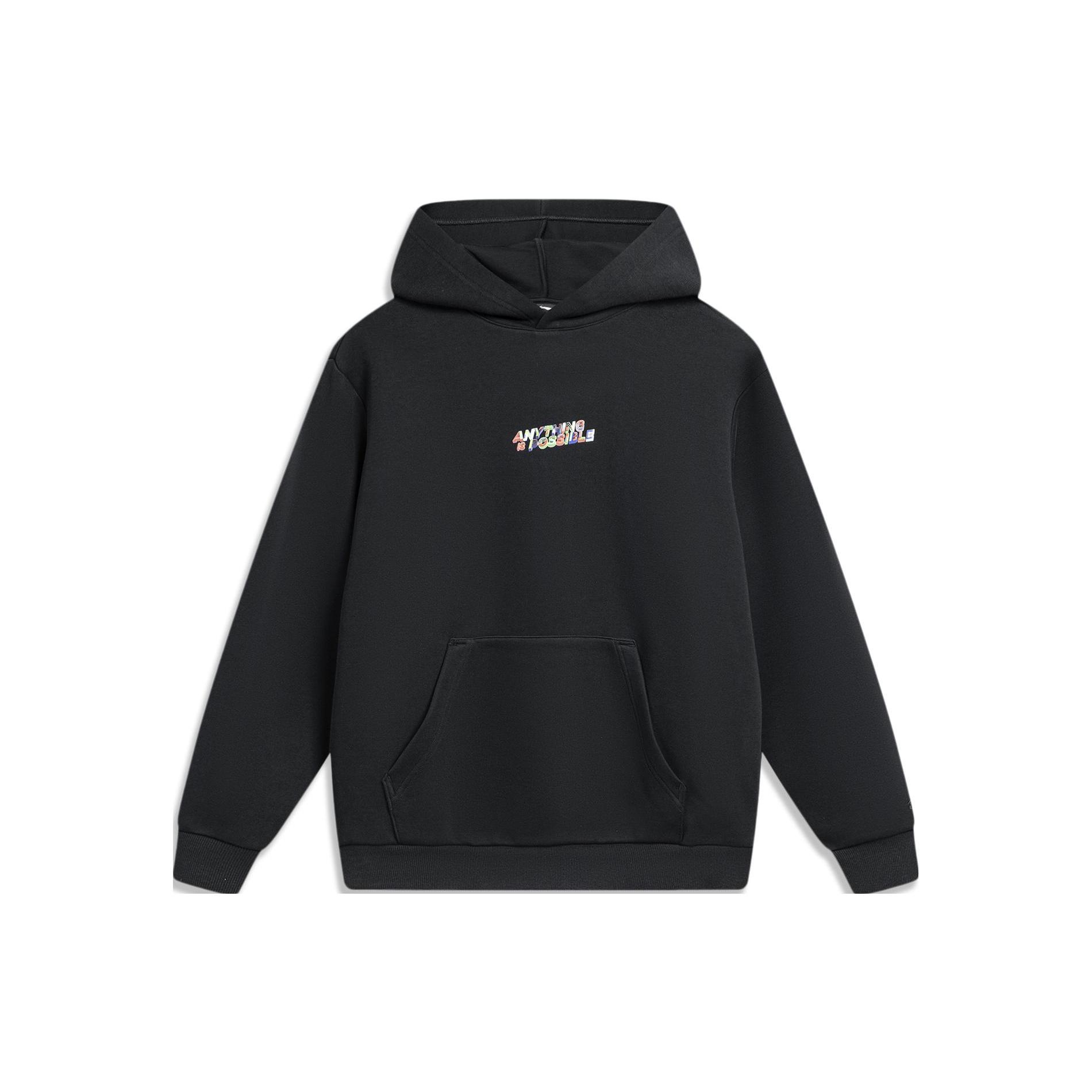 Свитшот Li Ning Sports Life Collection Мужской Черный AWDU023-3 L