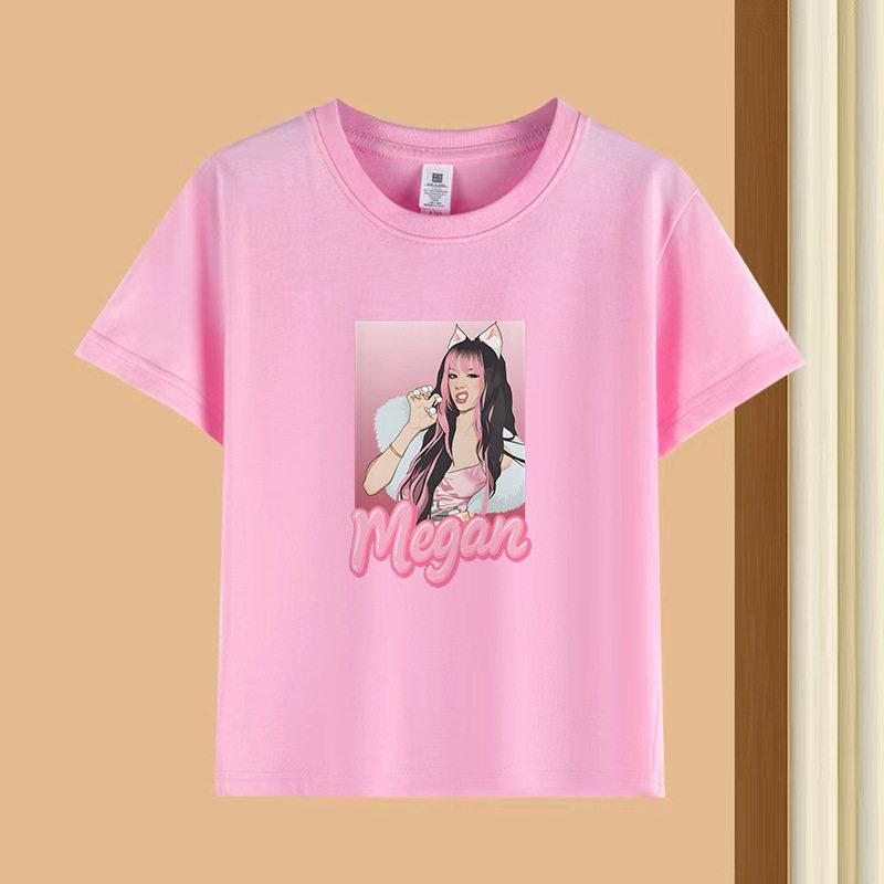 Bestselling Korean Girl Group Katseye Printed Tshirt Shortsleeved Fashionable Casual Adult and Childrens Top