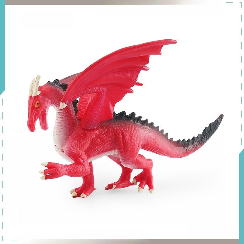Western Mythical Creatures Pvc Model Pack With Ice Fire Dragons For Collectors And Decor