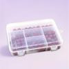 6Pcs See Through Divider Boxes For Efficient Organization Divider Box For Organizing Hardware And Craft Supplies