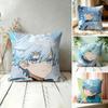 Chongyun Genshin Impact Cushion Cover Square Short Plush Pillow Case Living Room Sofa Home Decor Funda X