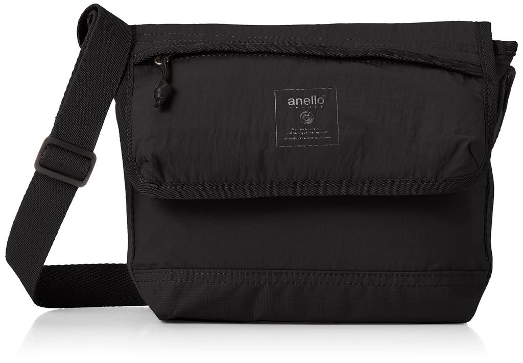 Anello GRANDE KIGARU Shoulder Bag, A5 Size, Lightweight and Multi-Storage, GTM0492, Black, Free Size