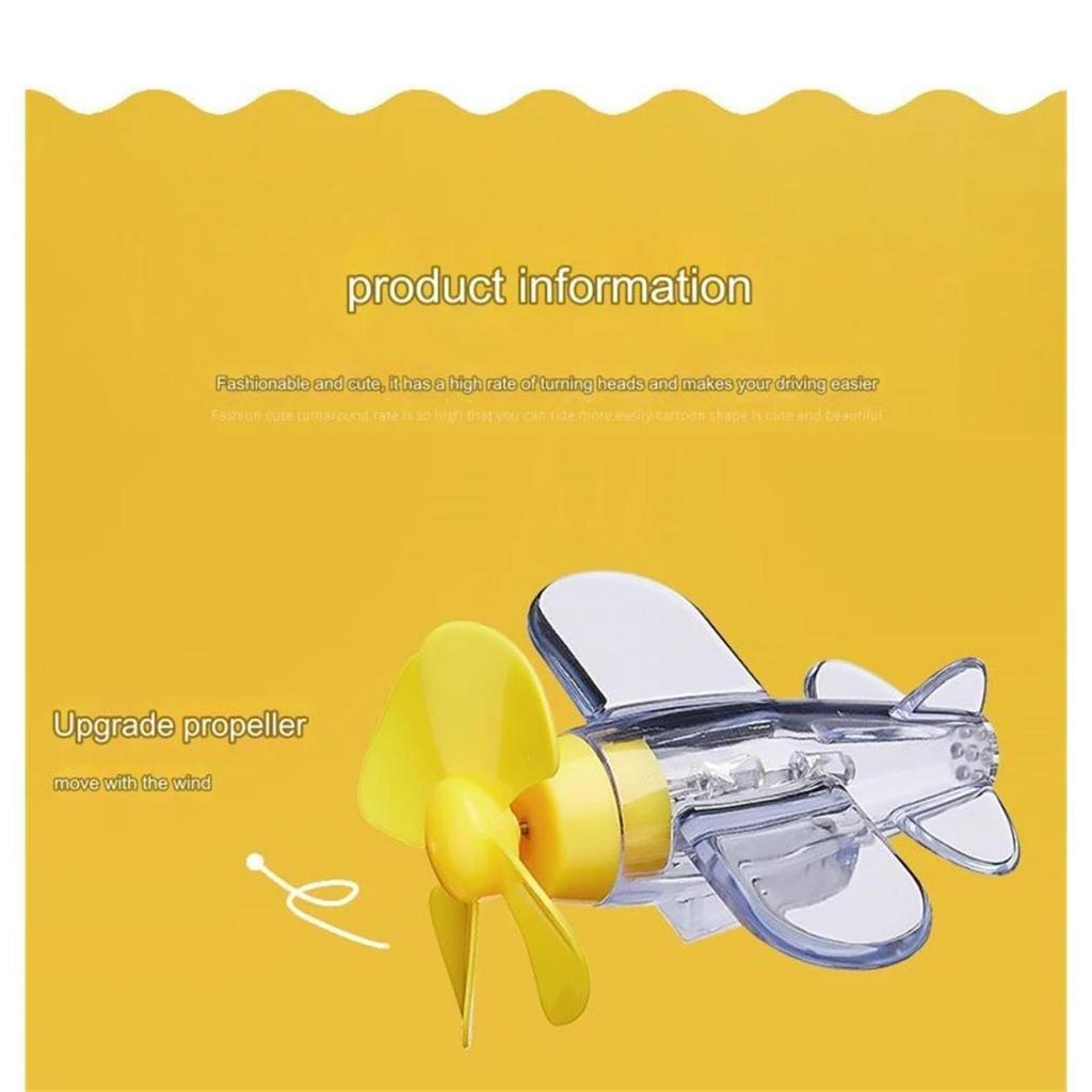 LED Airplane Bike Light - Colorful Rotating Bicycle Safety Warning Lamp for Night Riding - Cool Cycling Accessories