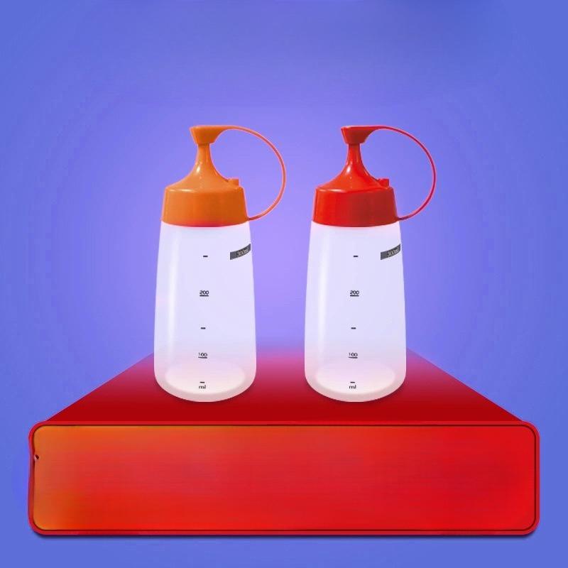Saucen-Quetschflasche, Austernsauce-Quetschflasche, Honig-Quetschflasche, Portionsflasche für Salatdressing