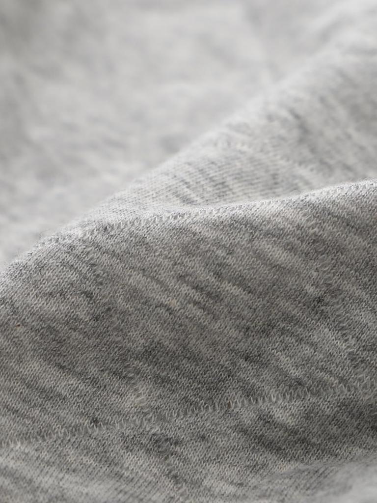 Pajama Family Men's Quilted Hotel Pajamas, Long Sleeve, Spring/Autumn, Gray and Charcoal, Sizes M, L, LL (L: Gray, Round Neck)