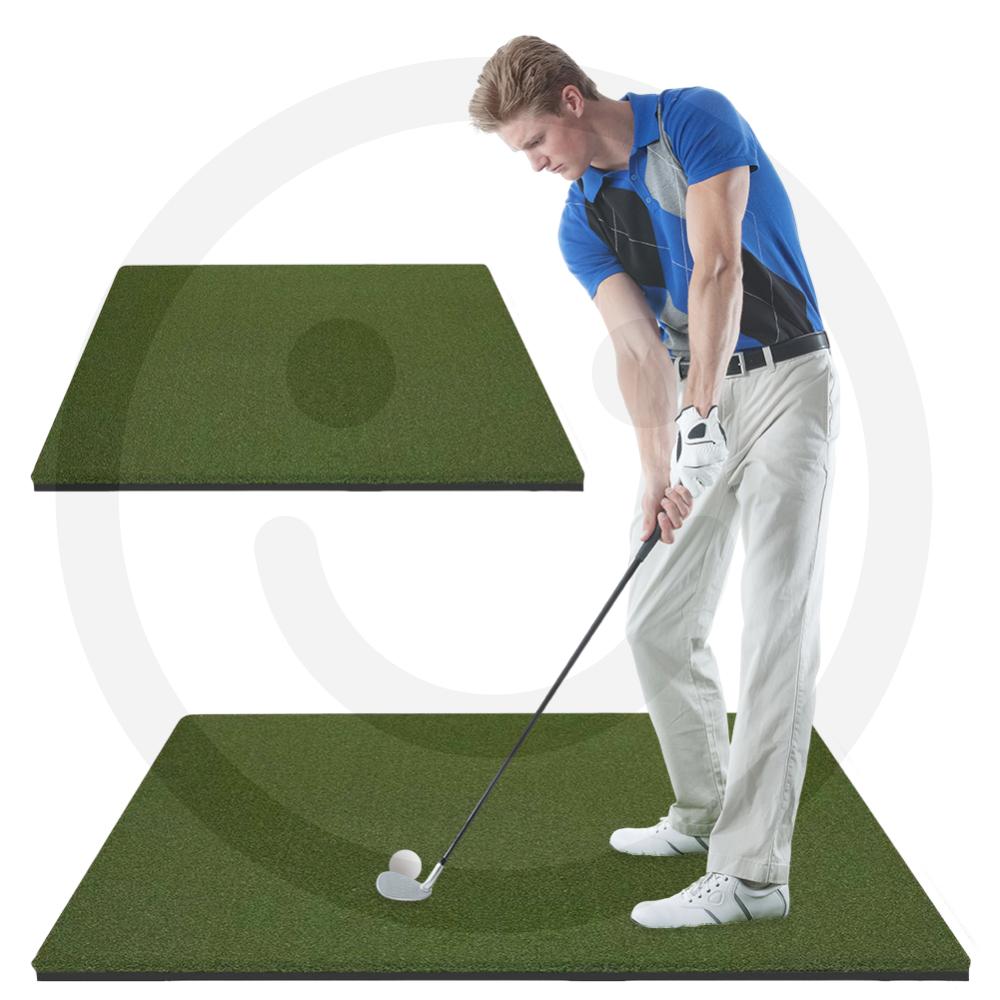 5x5ft Golf Chipping Driving Range Tee Line Practice Mat 35mm Artificial Hitting Training Mat for Home Indoor Outdoor United States