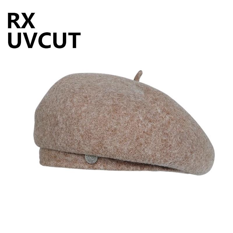Autumn and Winter Hat Wool Beret Women's Winter Face Small Versatile Painter Hat High-end Hat