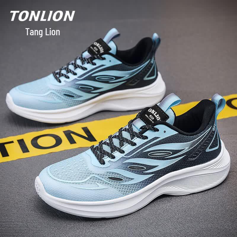 TonLion Men s Fly-Knit Mesh Casual Sports Shoes 41