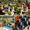 101 Pieces Hard Plant Markers Labels Sign Holder With Pen Suitable For Easy Identification Of Flowers Herbs In Any Garden
