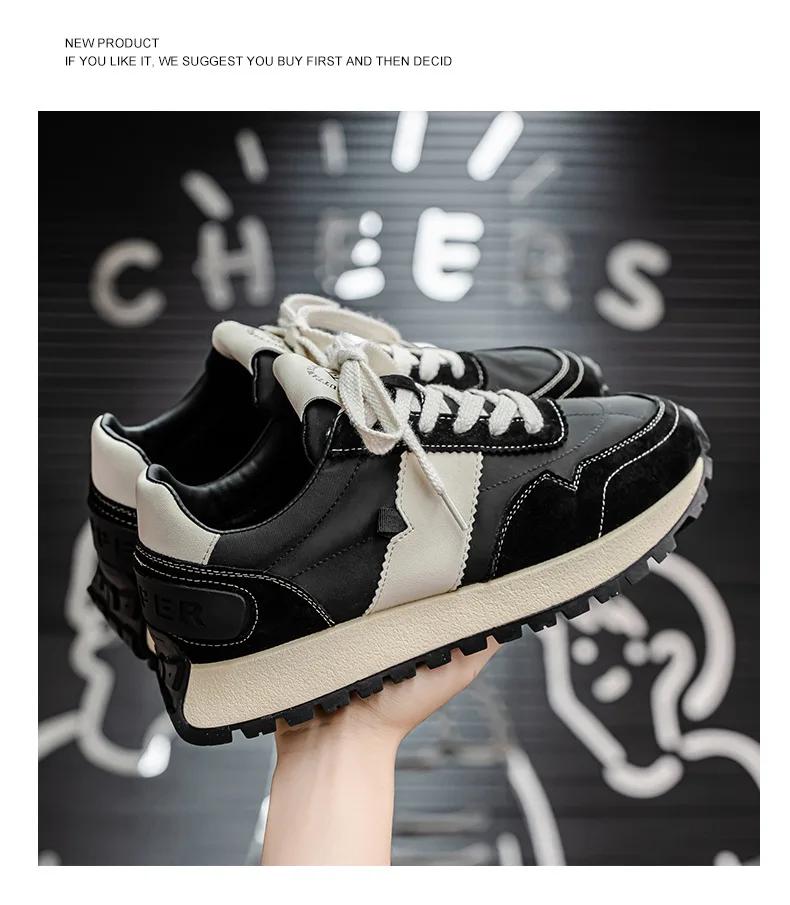 New Designer Men Shoes Fashion Sneaker Casual Sport Shoes Young Man Cool Trainers