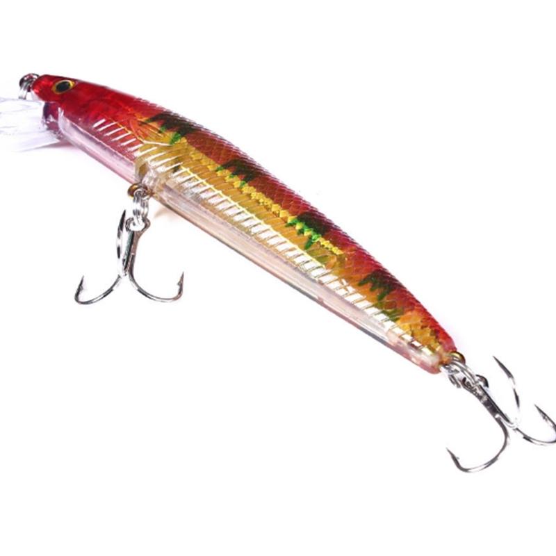 5/10pcs Minnow Fishing Lure Plastic Artificial Baits Topwaters Artificial Wobbler Crankbait Hard Baits Fishing Accessory