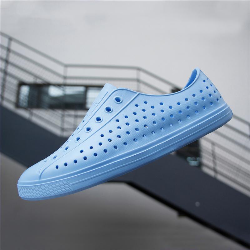 

Летние полые забродные туфли на мягкой подошве; пляжная обувь для пар; легкие мужские и женские повседневные сандалии 45