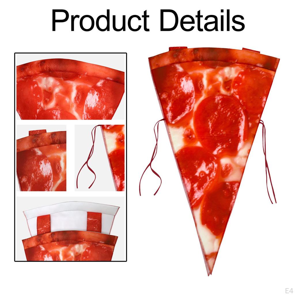 Easy To Wear Pizza Costume for Halloween, Ideal Themed Parties