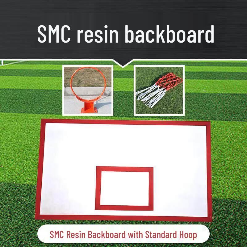 Outdoor Basketball Backboard with Hoop