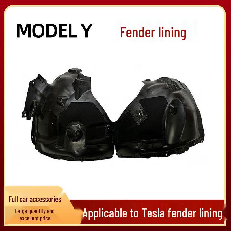 Tesla Model Y Front Fender Liner for Accessories (1492614-00-A, 1492613)