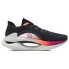 LiNing Jueying  Cushioning Anti-Slip And Wear-Resistant Lightweight Rebound Low-Top Running Shoes Black Purple ARHQ245-7