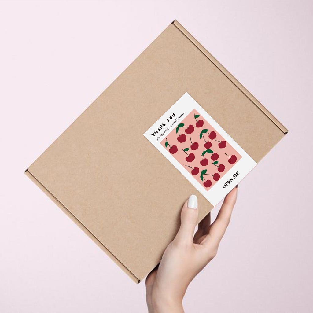 50 Pcs Flower Thank You Stickers Seal Labels For Gift Or Commodity Decor Stickers Small Business Packaging Sealing Stickers