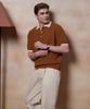 The Knit Company Textured Polo Knit 6 Colors (Type A)