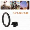 14 Inch 14x2.125/2.4 Butyl Rubber Inner Tube With A Bent Valve Stem For Electric Bicycle E-Bike Scooters Tires Bike Parts Access