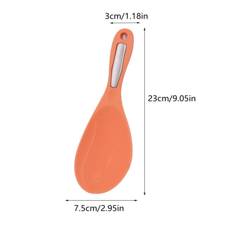 1 szt. Plastikowa łopatka do ryżu Nieprzywierający garnek do ryżu, Nieprzywierająca łyżka do ryżu Domowa łyżka do ryżu do ubijania ryżu
