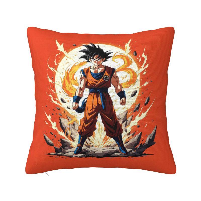 Индивидуальные роскошные наволочки DBZ Dragon Ball Goku 45x45 см, мягкие мультяшные наволочки для дивана, автомобиля, квадратные наволочки 30cmx30cm