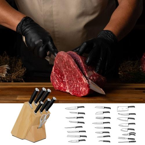 uxcell 4-Piece Knife Sharpening Stone Set, 400/600 Grit Triangular Knife Sharpening Stones for Knives, Scissors, and Kitchen Sharpening Tools