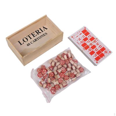 Rusça, Loto Satranç Tahtası Oyunu, Loto Masa Oyunları Bingo Kartları Cips, Rusça, Loto Oyunu
