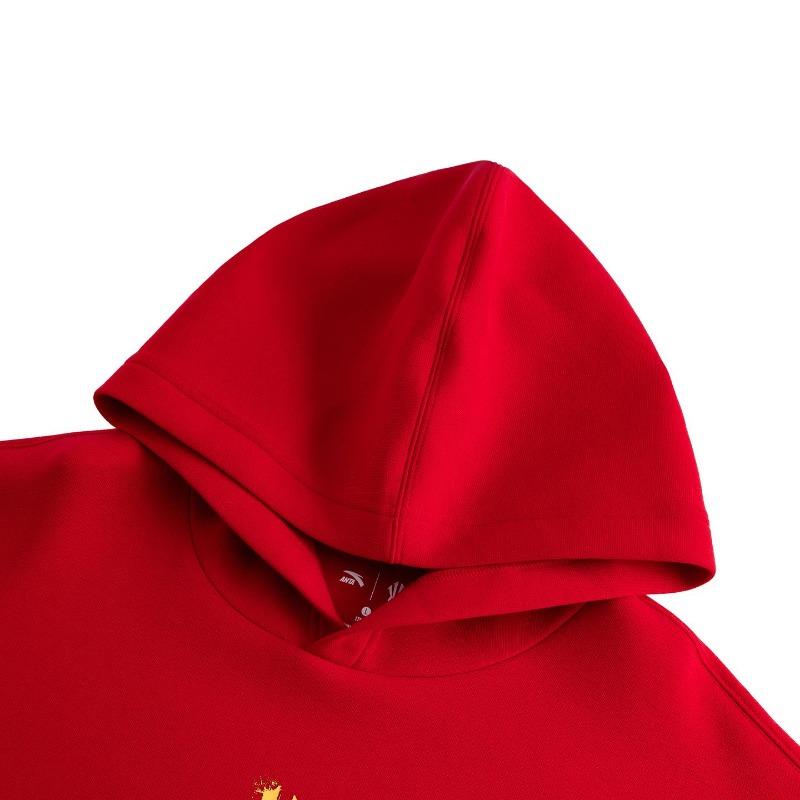 Anta Kyrie Series Dragon Horse Spirit Trendy Fashion Casual Versatile Simple Comfortable Loose Crew Neck Logo Hoodie Unisex Hoodies 172611718S-2
