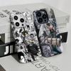 Anime L-LEVI A-ACKERMAN Phone Case For IPhone 16 15 14 13 12 11 Pro Max Plus Samsung S24 S23 Ultra Glossy HD Hard PC Cover