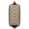Gucci Ophidia Bandoulière Amovible Fermeture Éclair Sac à Main en Toile Suprême Monobretelle pour Femme Marron