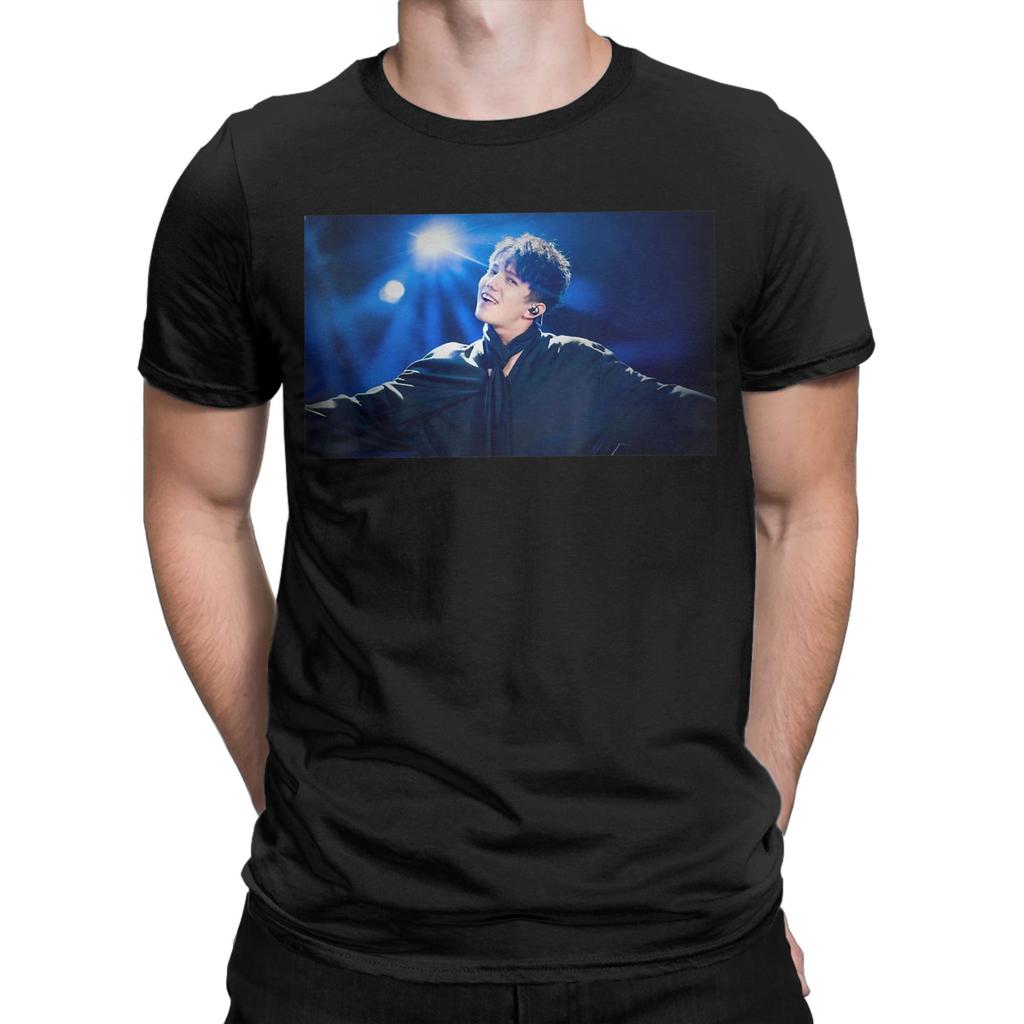 Meine Lieblings-Dimash-inspirierten Dear Dears Forever Musik-Kunst Herren T-Shirts Cooles T-Shirt Kurzarm Rundhals T-Shirt Kleidung