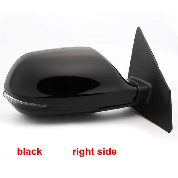 

For Great Wall Haval M6 Replace Door Wing Rear View Mirrors Rearview Mirror Assembly White Lens 7-wire with Heating 1pcs black right