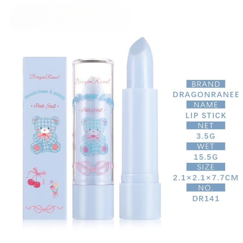 Warm Changing Lipstick Jelly Color Changing Lipstick Hydrating and Moisturizing Not Easy To Fade Cute Cartoon