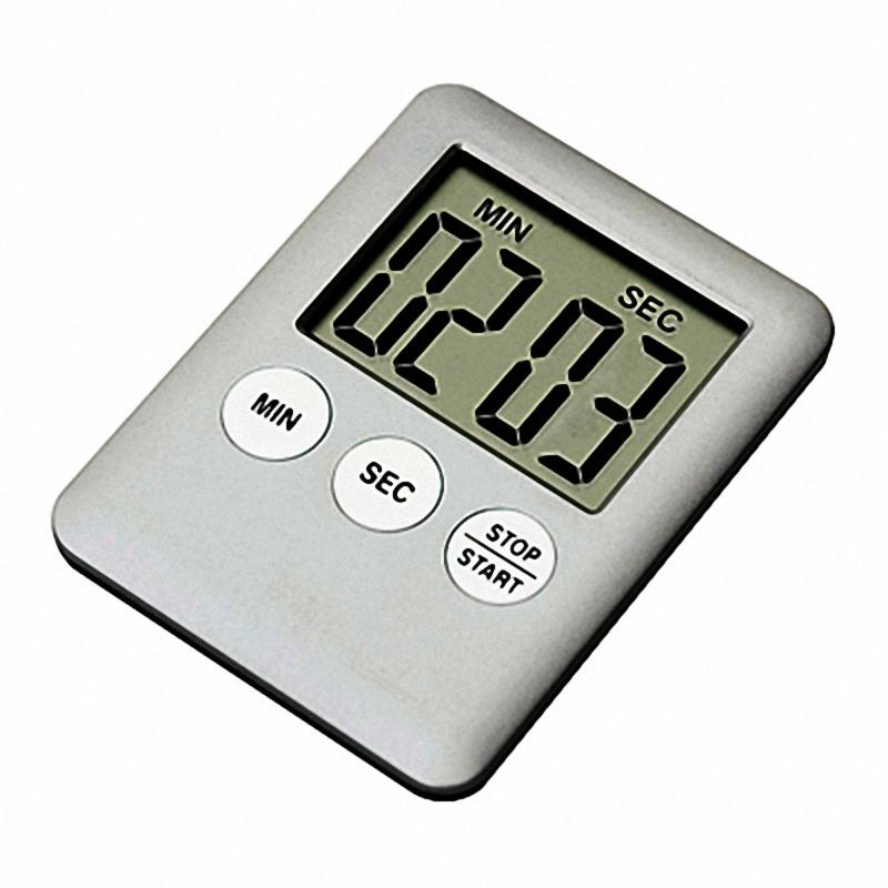 Timer Simple With Magnet Compact Practical Reminder Bathroom Blue/Black/Silver Timer Simple With Magnet Compact Practical Reminder Bathroom Blue/Black/Silver